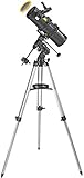 BRESSER Spica Plus 130/1000 EQ Spiegelteleskop inkl. Zubehör S