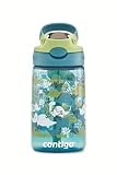 Contigo 2127479 Kids’ Easy-Clean AUTOSPOUT Straw Water Bottle; BPA-free, robust water bottle;,1 leak-proof; easy-clean; easy-clean; ideal for daycare, preschool, school and sports; 14