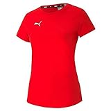 PUMA Damen T-shirt, Puma Red, M