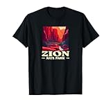 Zion Utah Tee – Retro Vintage Zion Nationalpark T-S