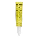 Taylor Precision Products 2702N ClearVu Regen-/Sprinkler-Messgerät, 15,2 cm, transparent, Weiß