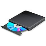 aelrsoch Externes Blu-ray Laufwerk DVD/BD Player Lesen/Schreiben Tragbares Blu-ray Laufwerk USB 3.0 und Typ-C DVD Recorder 4k Ultra High Definition Blu-ray Recorder für Win7/8/10/11/PC