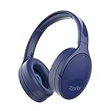 233621 Noise Cancelling Kopfhörer Bluetooth [100 Stunden Hördauer] Over-Ear Kopfhörer Kabellos mit Mikrofon,Erstklassigem Klang,Schnelles Aufladen,Kompatibel für IOS- und Android-Geräte (Blau)