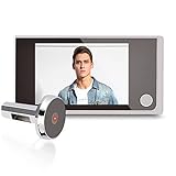 3.5 Zoll Digital TFT LCD Video Türklingel Zuschauer-Kamera, Zerone HD Tür Security Peephole Viewer 120 ° Weitwinkel Home Kamera System M