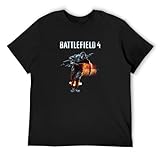 Battlefield 4 Game Mens T-Shirt Black Unisex Mens Tees XL