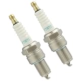 2 Stück F7RTC Zündkerze Ersetzen für Rasenmäher und kleine Motoren Traktor, Zündkerze kompatibel mit NGK 5534/BPR7ES V-line-19, BOSCH 7992/WR5DC 4038/WR5DP, W22EPR-U/3088, R41CXLS, OEM