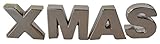 Weihnachts Deko BUCHSTABEN Schriftzug *XMAS* Keramik Vintage Shabby Chic NEU