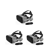 1/3PCS Neue Spiel Liebhaber Shinecon Virtual Reality 3D Brille Goggle Karton Headset for 4,7-6,53 Zoll Smartphone (Color : A 3pcs)