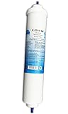 Wasserfilter für Side by Side Kühlschrank Samsung LG AEG Haier Externer Kühlschrankfilter Aktivkohle F