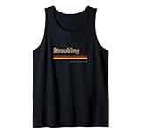 I Love Straubing Shirt Retro Deutsche Stadt Straubing Tank Top