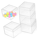 Artibetter 4-Teilige Box Mit Transparentem Behälter Acryl-Süßigkeitsbox