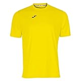 Joma Sports Kombiniertes Kurzarm-T-Shirt Trikot Herren, Gelb, M