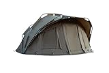 Karpfenzelt + Liege Anglerset Fort Knox 1-2 Mann Personen Dome Set Zelt Angelzelt Anglerzelt 8-Bein Karpfenlieg
