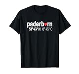 Paderborn T-Shirt, Paderborn Koordinaten Fan T-S
