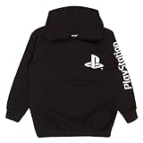Popgear Jungen Playstation Logo Boys Black' Pullover Hoodie, Schwarz, 140 EU (Herstellergroße: 9/10 jahre)