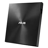 ASUS ZenDrive U8M (SDRW-08U8M-U) externes DVD-Laufwerk/Brenner (USB-C-Schnittstelle, kompatibel mit Windows und Mac OS, M-DISC-Unterstützung, umfangreiche Backup-Lösungen) schw