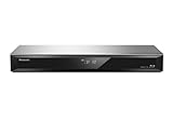 Panasonic DMR-BCT765EG Blu-ray Recorder (500GB HDD, Wiedergabe von Blu-ray Discs, 2x DVB-C und DVB-T, silber)