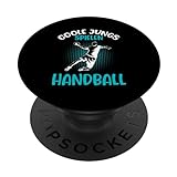 Männer Handball Jungs Harz Handballer Handball Jungen PopSockets mit austauschbarem PopGrip
