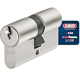 ABUS Profil-Zylinder E20NP Twins Set-2-Stück gleichschließend mit 5 Schlüsseln 59823
