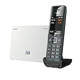 Gigaset Comfort 520A IP Base - DECT-Basis-Station mit Telefon und Anrufbeantworter für Ihr eigenes Kommunikationssystem - unterstützt 6 Mobilteile - VoIP - Zugriff auf Google und Office 365-Kontak