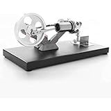 FLADO Stirlingmotor, breite Anwendungen, DIY-Stirlingmotormodell, rostfrei, einfache Bedienung für Präsentationen im Klassenzimmer für wissenschaftliche Projekte fü