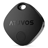 ATUVOS Schlüsselfinder Keyfinder, Smart Air Tracker Tag Kompatibel mit Apple Wo ist? APP (iOS NUR, Android Nicht unterstützt), Bluetooth Key Finder für Gepäck, Brieftaschen, Koffer,Austauschbarer Akk