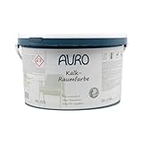 AURO Kalk-Raumfarbe - Nr. 325-10 Liter weiß Innenwandfarbe Küchenfarbe Badezimmerfarb