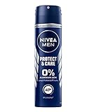 Nivea Men Protect & Care Deo Spray, ohne Aluminium, 150