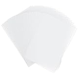 Redamancy Weiß Transparentpapier, 50 Blatt A4 Seidenpapier Tracing Paper, Durchsichtige Papier, Pauspapier für Skizzieren, Pausieren, Verpacken, Z