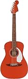 Fender Malibu Player WN Fiesta Red - Westerng