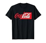Coca Cola Halbrotes, halb weißes Logo T-S
