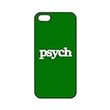 HUSHUWAN Psych Green Funny Quotes Robuste Schwarze Schutzhülle/262 (Size : iPhone 6/6S)