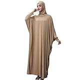 MODSGUE Kaftan Damen Bestickter Roben Muslimische Traditionelle Kostüm Elegant Bademantel Lässig Hausanzug Langarm Robe Muslim Tunik