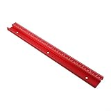 Gehrungsvorrichtung aus Aluminiumlegierung, 45 Typ T, optimiert für Frästische und Bandsägen (400 mm)