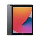 Apple 2020 iPad (10,2-Zoll, Wi-Fi + Zellular, 128GB) Space Grau (Generalüberholt)