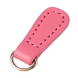 Uitndvyte PU-Leder-Reißverschlussschieber, Reißverschluss-Kopf, Reißverschluss-Anhänger, Zugband, Reißverschlussabzieherkopf, Ersatz für Taschenreparatur, 2 Stück