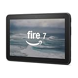 Fire 7-Tablet, 7-Zoll-Display, 32 GB, neuestes Modell (2022), schwarz Mit Werbung
