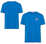 Hertha BSC Berlin Kinder T-Shirt Basic – Logo blau - Kids Shirt HBSCB Größe 110/116