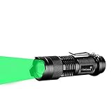 Llys Colors Single 1 Modus Zoomable LED 50 Yard GRÜN-LICHT LED Taschenlampe (GRÜN)