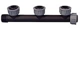 TAVLIT PP Swivel Multi-T-Verteiler 1' 10 bar Verbinder Verschraubung 3