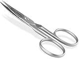 Linkshänder Nagelschere aus Solingen mit einseitiger Mikroverzahnung Made in Germany aus Rostfreiem Edelstahl Maniküre Pediküre Fußnagelschere zum Schneiden von Finger- und Fußnägeln 9