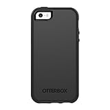 OtterBox Symmetry Series for iPhone SE (1st gen - 2016) and iPhone 5/5s - Retail Packaging - Black