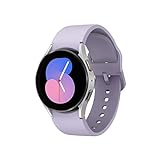 Samsung Galaxy Watch5 Smartwatch, Gesundheitsfunktionen, Fitness Tracker, ausdauernder Akku, Bluetooth, 40 mm, Silver inkl. 36 Monate Herstellergarantie [Exklusiv bei Amazon]