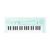Odorkle Elektronisches Keyboard-Klavier, 37 Tasten, Tragbares E-Piano für Anfänger mit Mikrofon, Aufnahmefunktion, Musikspielzeug für Mädchen und Jungen (Blue)