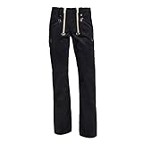 OYSTER Manchester Zunfthose, aus Trenkercord, lange Arbeitshose ohne Schlag, Werkzeug- & Zollstocktaschen, schwarz, 58