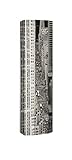 Badschrank Flake 290 Midi Motiv 80 New York Manhattan Sepia 3 Böden drehbar Metall 29x105