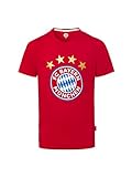 FC Bayern München T-Shirt Logo rot, M