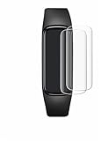 BROTECT 2 Stück Full-Cover Schutzfolie für Samsung Galaxy Fit e Full-Screen Displayschutz-Folie [3D Curved, Anti-Fingerprint, Kristall-Klar]