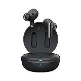 LG TONE Free DFP9 In-Ear Bluetooth Kopfhörer mit MERIDIAN-Sound und Active Noise Cancellation (ANC), kompatibel mit Siri und Google Assistant, Schw