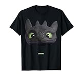DreamWorks Dragons Toothless Night Fury Big Face Costume 3D T-S